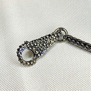 Trollbeads designer “winter berries buds” double-lock clasp, for charm bracelet